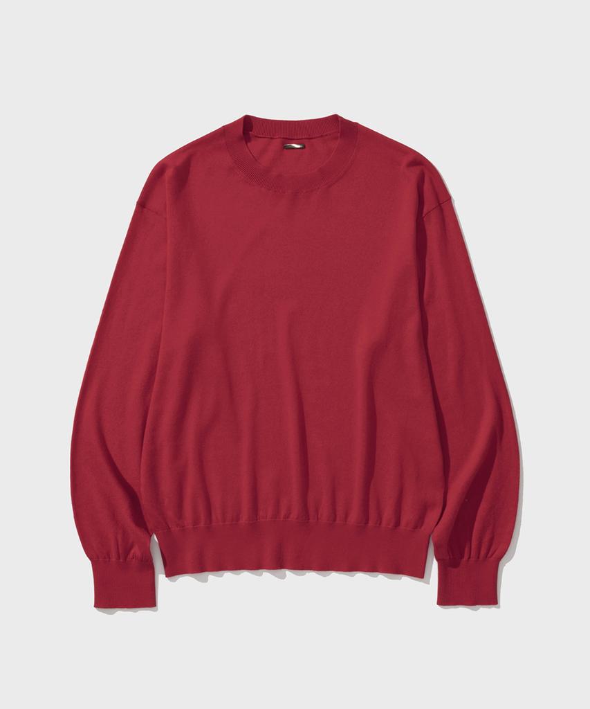 SHIRTER Modal Cotton Knit (Red)