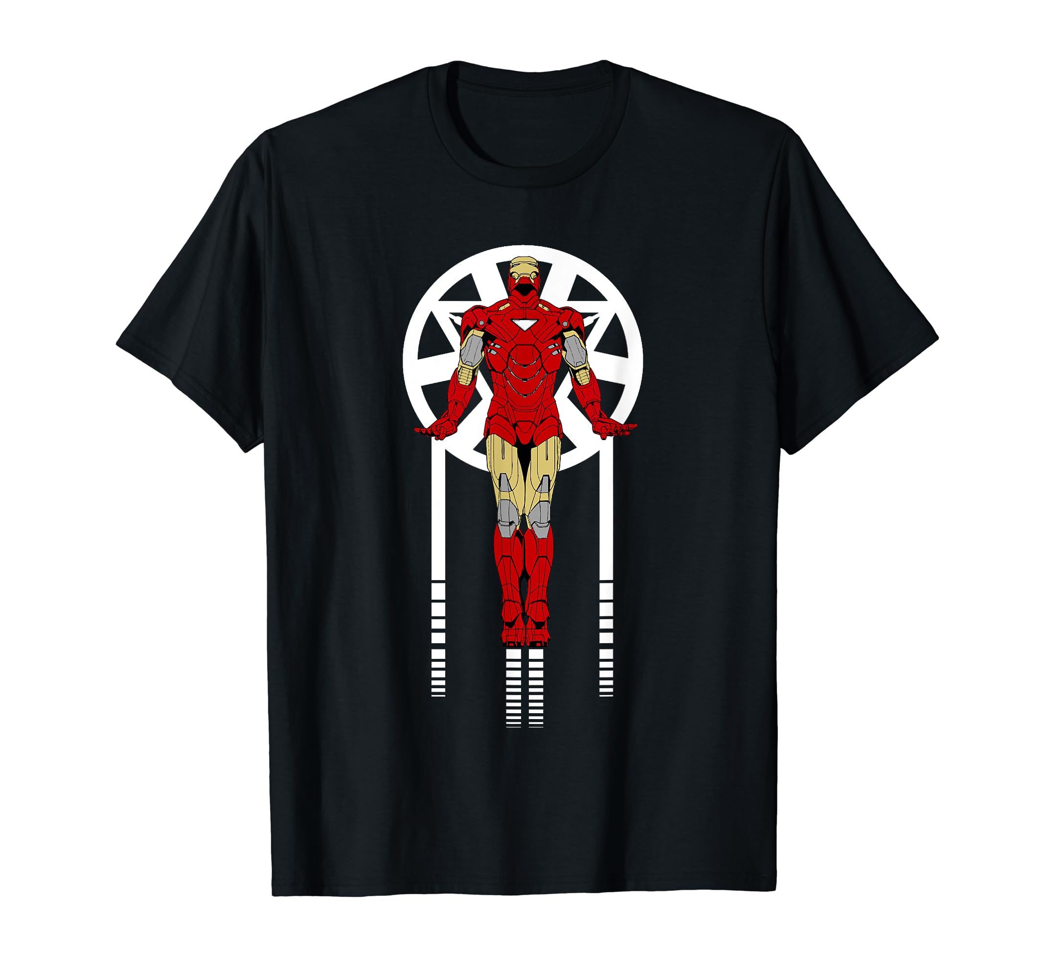 

Marvel Comics Retro Classic Iron Man Flying Arc Reactor Shot T-Shirt