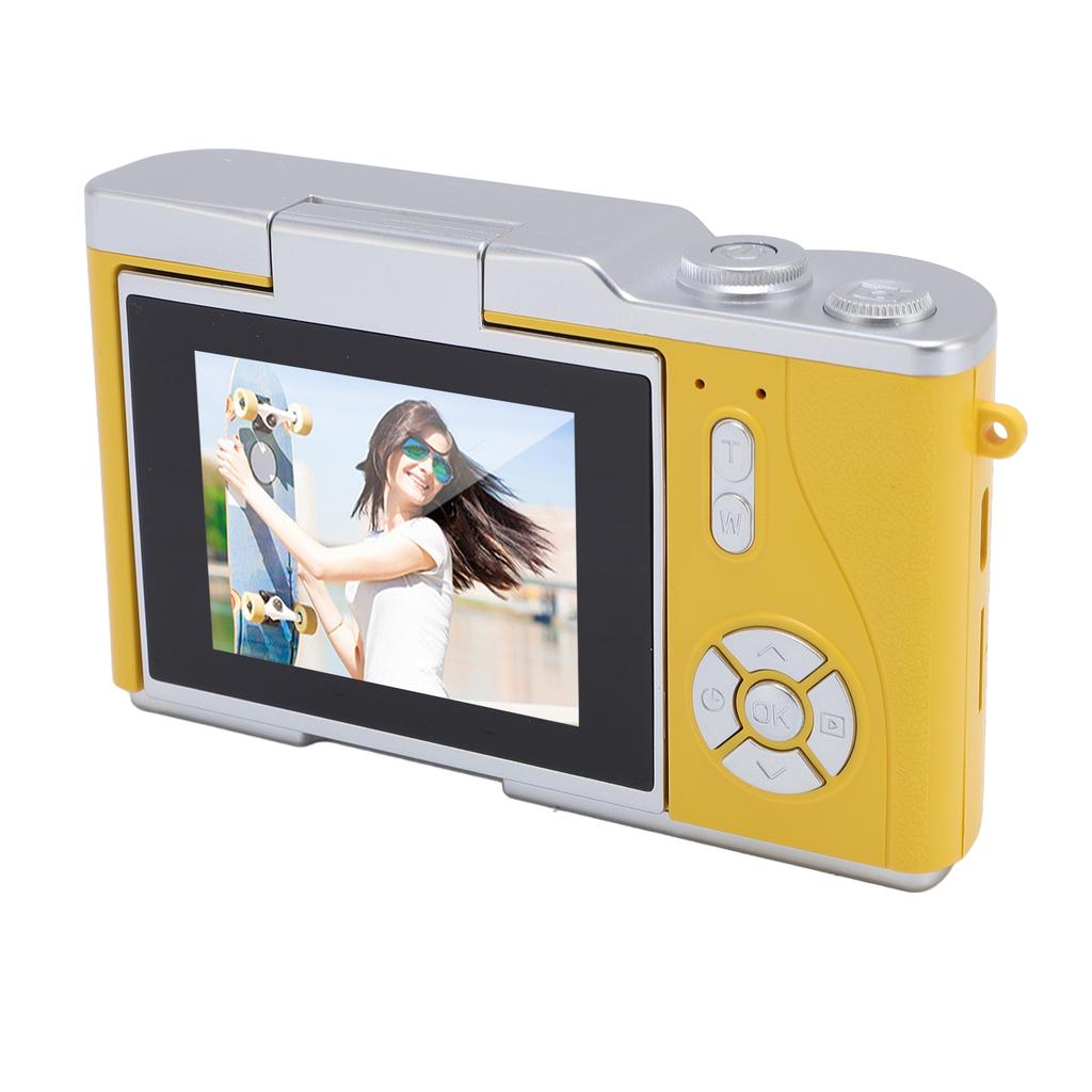 Digital Camera 4K 48MP 18x Zoom Auto   2.4 Inch Screen Built in Fill Light Compact Students Camera for Daily Travel