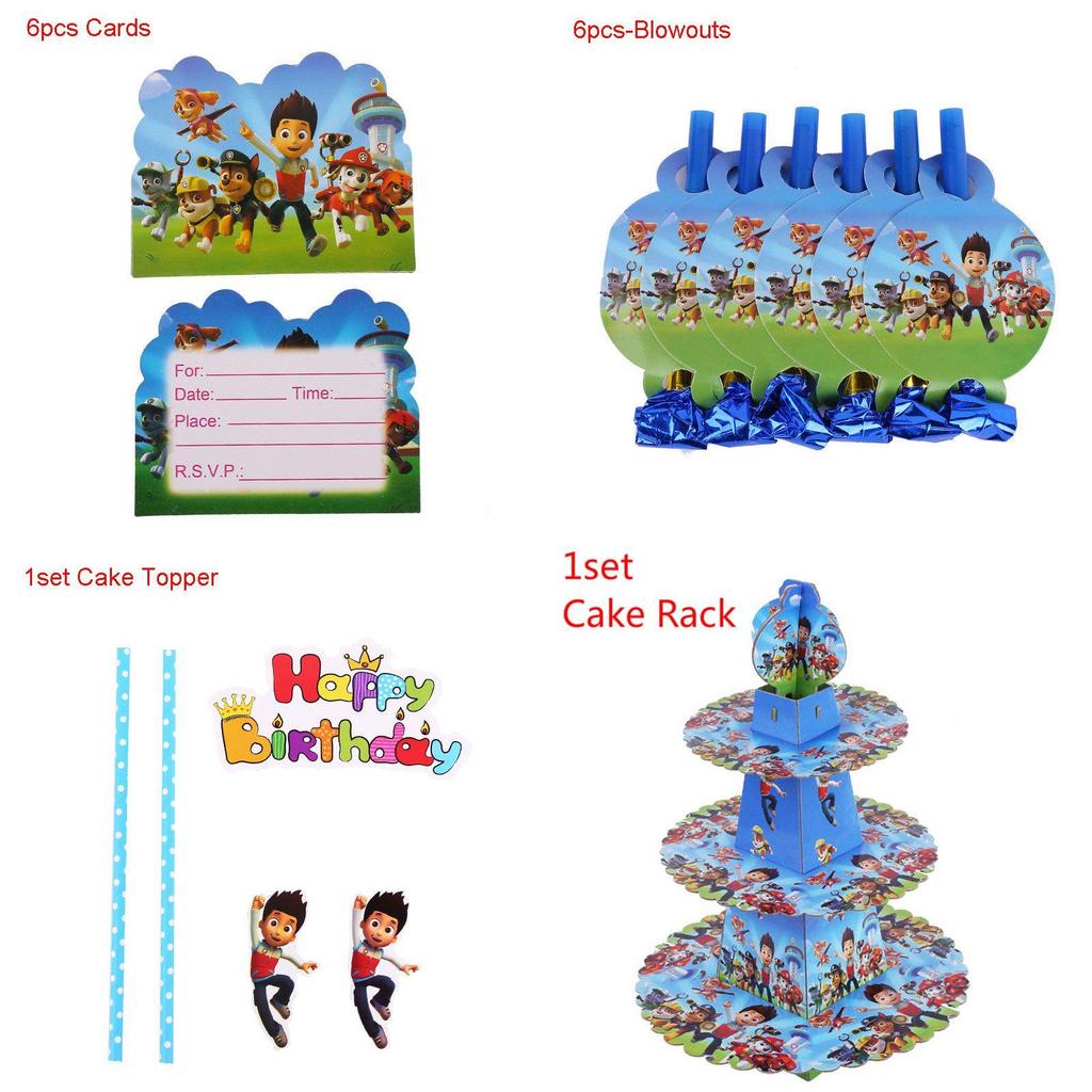 Delightful Paw Patrol Kids Theme Birthday Party Supplies For Joyful Celebrations And Decorations