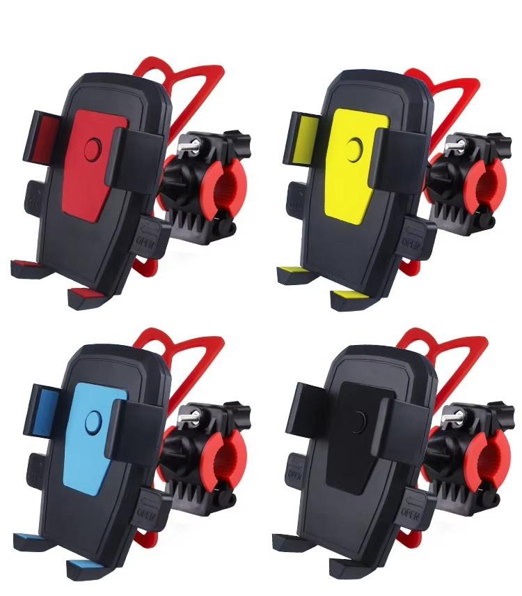 Hot Sale Portable Bike Stand Universal Bicycle Motorcycle Mobile Phone Holder Mountain Bike Bracket Outdoor Manual clip