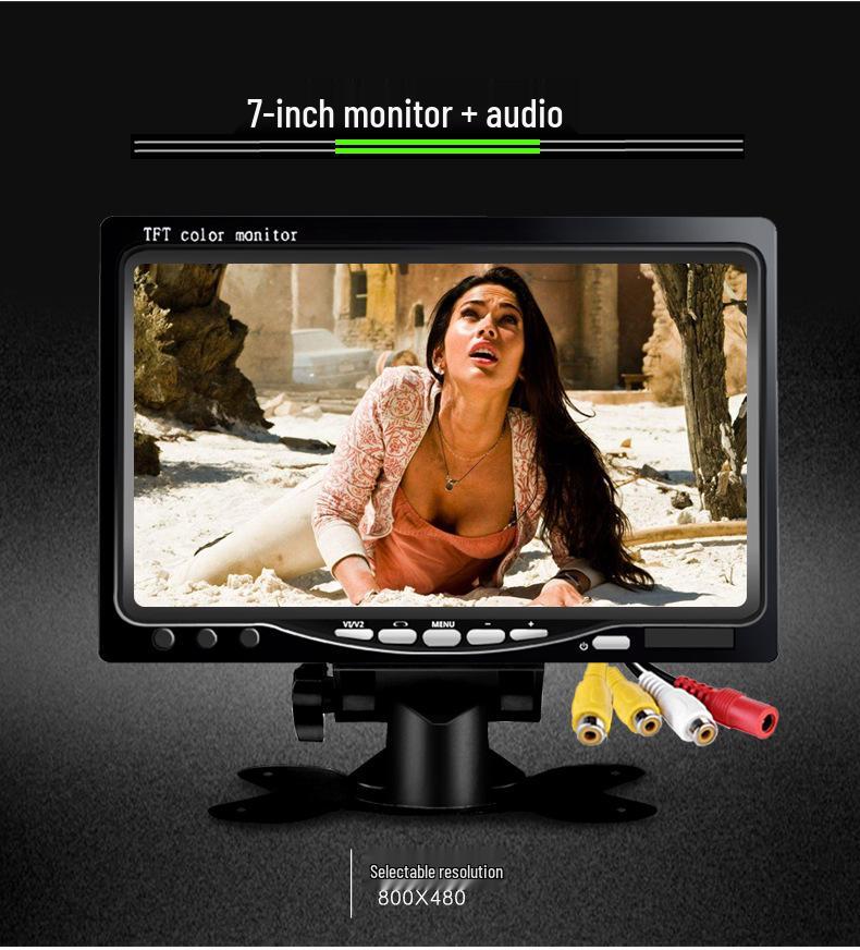 S720 7" HD HDMI VGA Desktop Monitor for Industrial Use