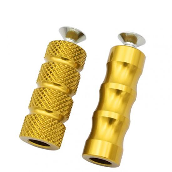 Motorrad CNC Universal M6 Racing Schalthebel Peg Bremspedal Shifter Fußrasten Motorrad Fußstützen