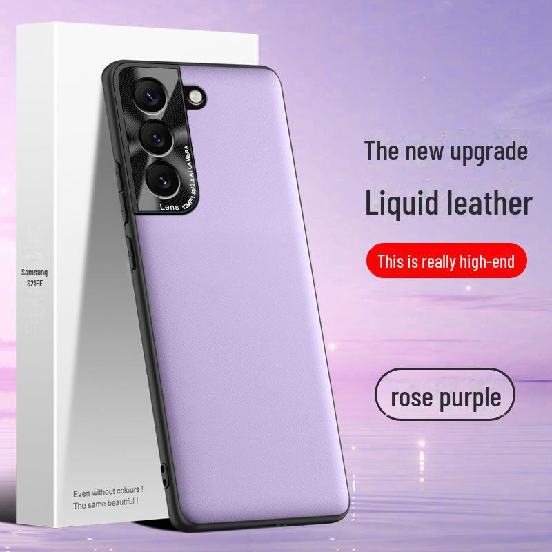 

Чехол Liquid Leather Anti Fall/Fouling для Samsung S21FE — возможна индивидуальная доставка Samsung S21FE