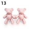 Reusable Metal Buttons Bear Flower Snap Fastener Pants Pin Retractable Button Sewing-on Buckles Jeans Perfect Fit Reduce Waist