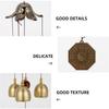 Household Bell Wind Chime Hanging Ornament Decorations Metal Chimes Outdoor Garden