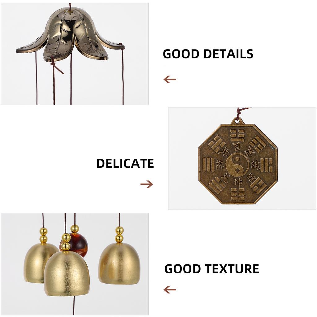 Household Bell Wind Chime Hanging Ornament Decorations Metal Chimes Outdoor Garden