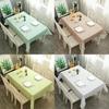 Waterproof Peva Tablecloth With Fresh And Beautiful Plaid Pattern**