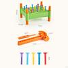 Hammering Pounding Toy Hammer Fine Motor Skills Party Favors Bench Pegs