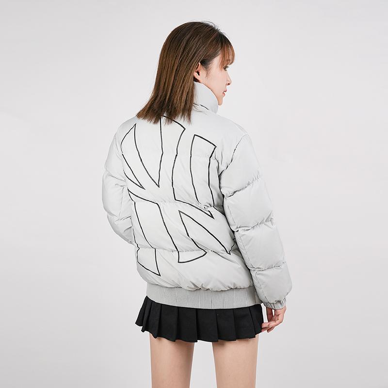 New MLB New York Yankees Down Jackets Unisex Heather Gray 31DJ03061-50M