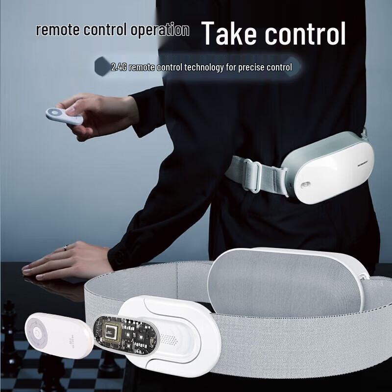 

Upgraded Dual-Head Percussion Waist Massager with Remote