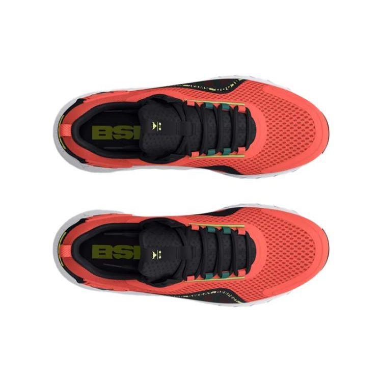 Under Armour Project Rock BSR 3 After Burn Black Men Sneakers Red 3026462-800