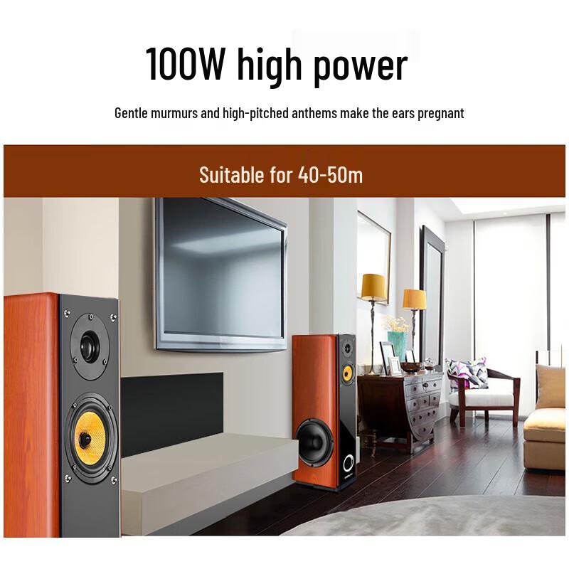 HYUNDAI 318-90 Dual 8-inch 3-Way KTV Home Theater Speaker System