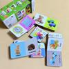Genuine English mini portable set of 10 volumes First words children's word learning enlightenment cognition