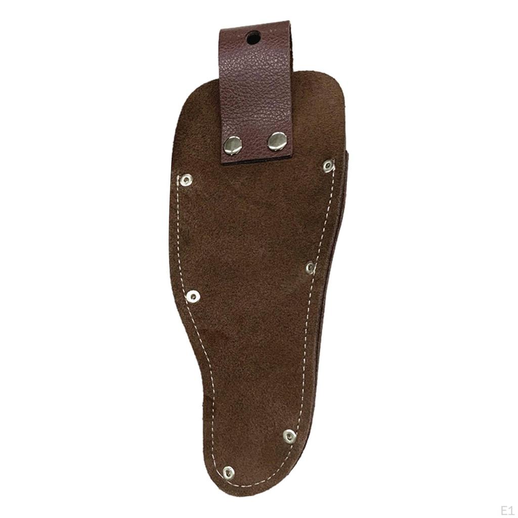 PU Leather Pruning Shear Sheath, Sturdy Craftsmanship Tool Belt Accessory Sheath