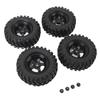 4pcs 1.9in RC Wheel Rims Tires Set For 1 10 RC Crawler Car Universal RC Crawler Wheel Rims Rubber Tires RC Accessories