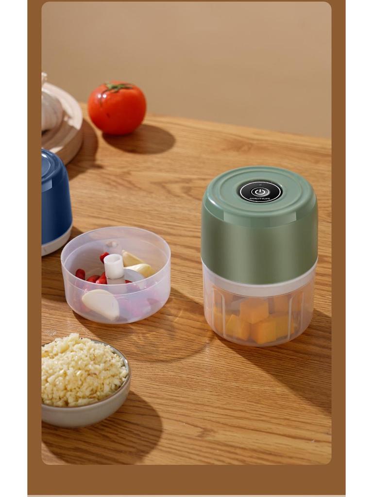 Premium Electric Garlic Masher & Grinder - Automatic Garlic Paste Maker & Food Processor