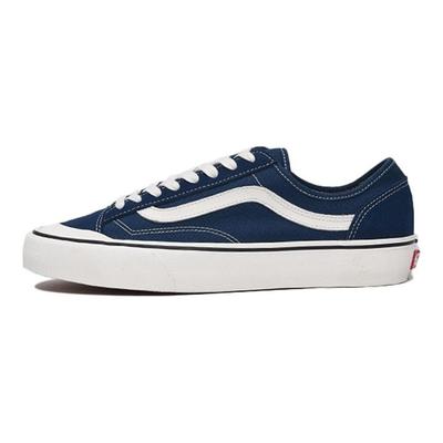 Style 36 Sf Low Top Skate Shoes Unisex Sneakers Blue White VN0A3MVLTWX
