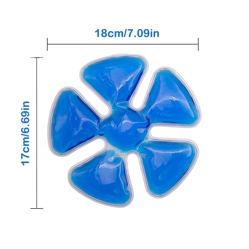 Cooling Cap Liner Mat  & Cold Compress Pvc Gel Ice Pack Cool Riding Helmet Hat Pad Head Cool Down Cold Pack For Outdoor