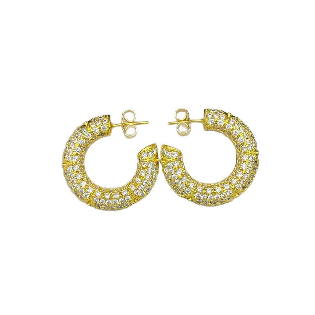 Elegant Mother-of-Pearl Four-Flower Earrings - Classic High-Quality Fashion.