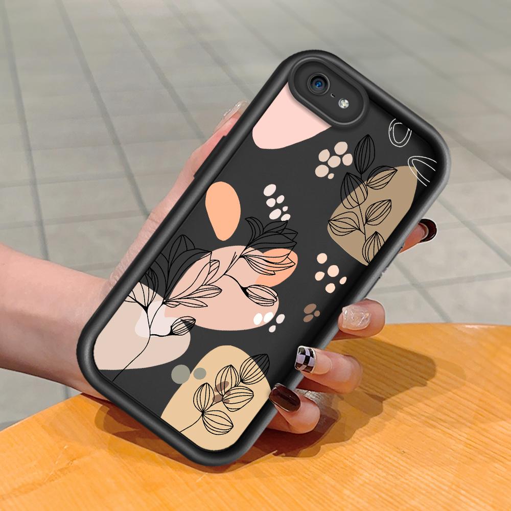 Weiches Silikon-Telefongehäuse mit quadratischem Leiterdruckmuster, vollständige Kameraabdeckung, stoßfeste Gummischutzhülle für iPhone Infinix Tecno OnePlus