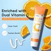 Vitamin C Toothpaste, Whitening Teeth, Fresh Breath, Stain Removal & Gum Care