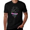 Bleeding Heart TShirt Work Wear Simple Tee Shirt
