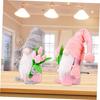 Amosfun 2 Pack Dwarf Dolls Cute Gnome Plush Toys Soft Stuffed Animals Desktop Decor Gift for Birthday Party