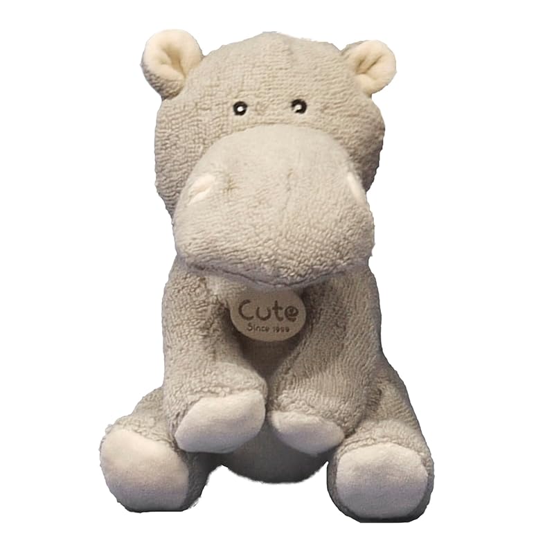 

stuffed toy Toweling Comfortable to touch comfortable organic cotton hippopotamus