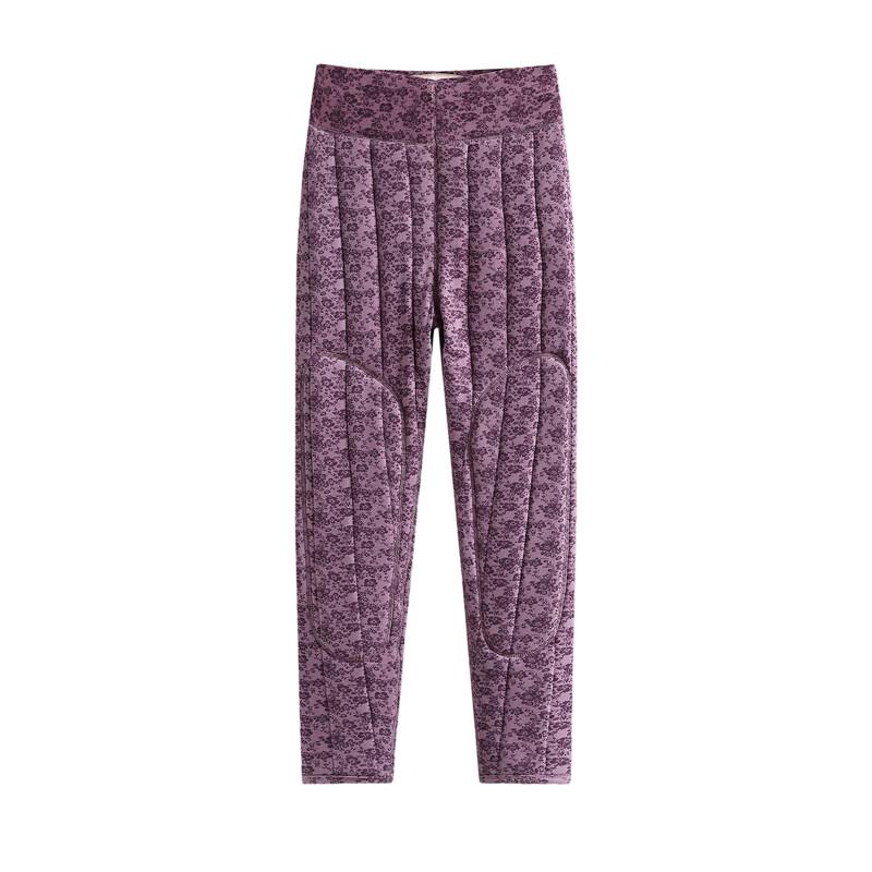 Yalu Women's Warm High-Waist Fleece-Lined Winter Pants