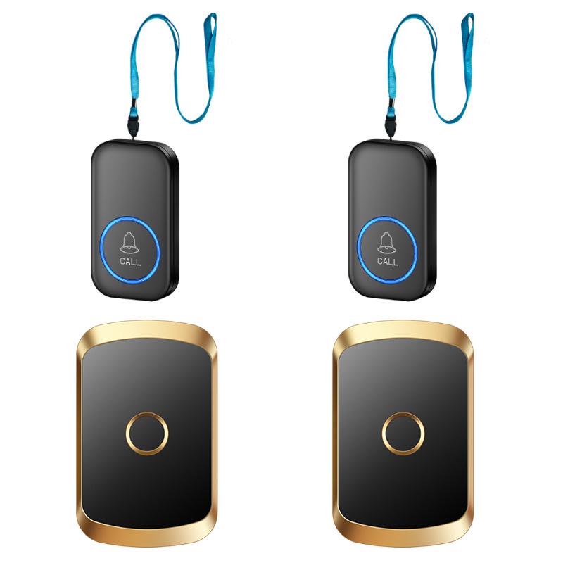 Wireless Emergency Call Bracelet for Seniors: Long-Distance Alarm for Elderly & Bedridden Patients