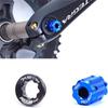 Bike Hollow Center Shaft Tool – Install & Remove Integrated Chainring for Mountain & Road Bikes, Ratchet  & Crank Cover