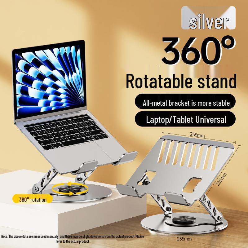 Ollymurs 360 Rotatable Folding Laptop & Tablet Stand