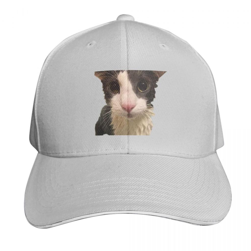 Soggy Cat Baseball Cap funny hat Rugby western Hat Fishing cap Womens Unisexs