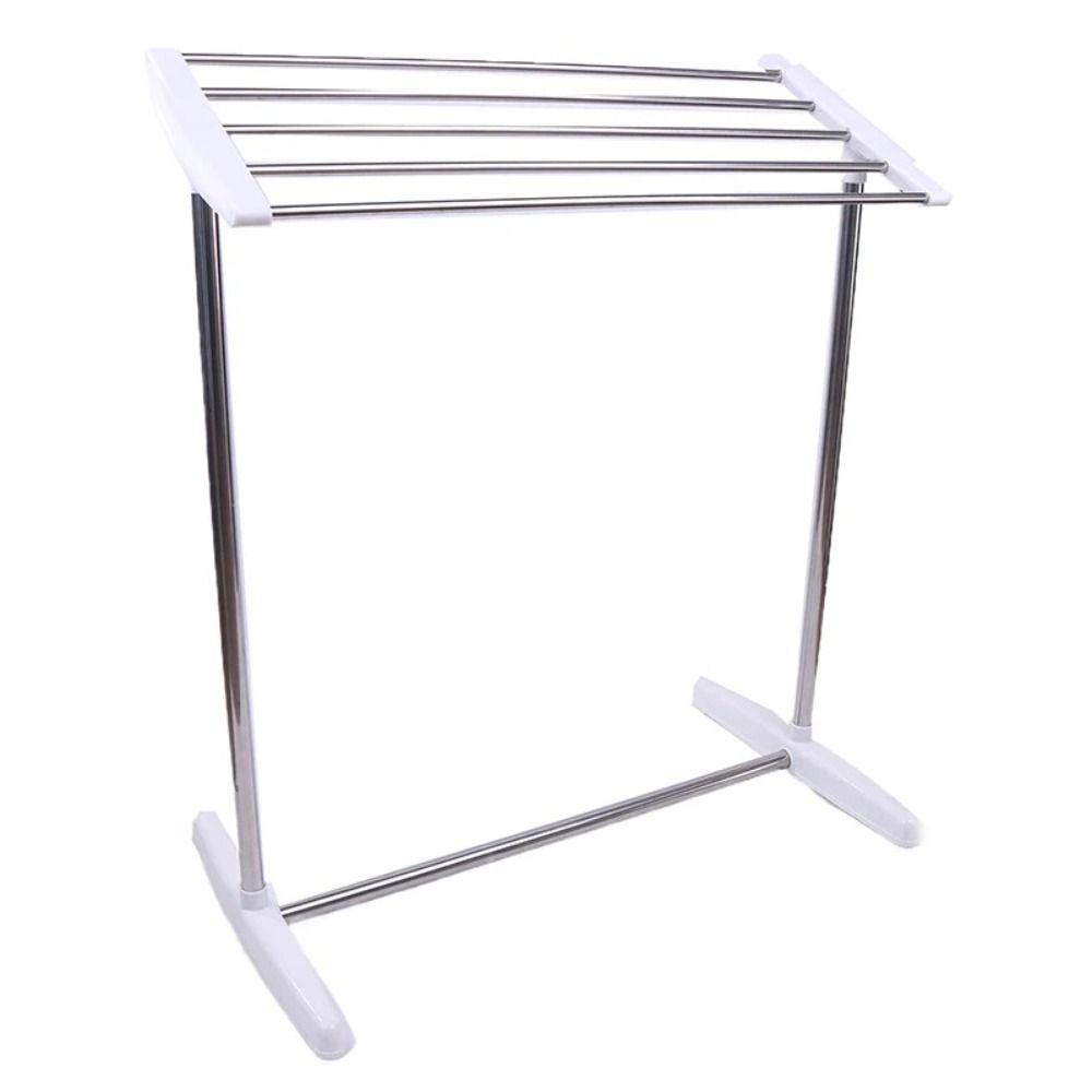 Platzsparender Kleiderbügel Edelstahl Hängender Kleiderständer Handtuchtrockner