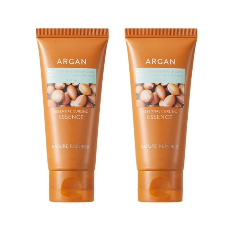 Nature Republic Argan Essential Curling Hair Essence 100 ml*1 Stück/2 Stück