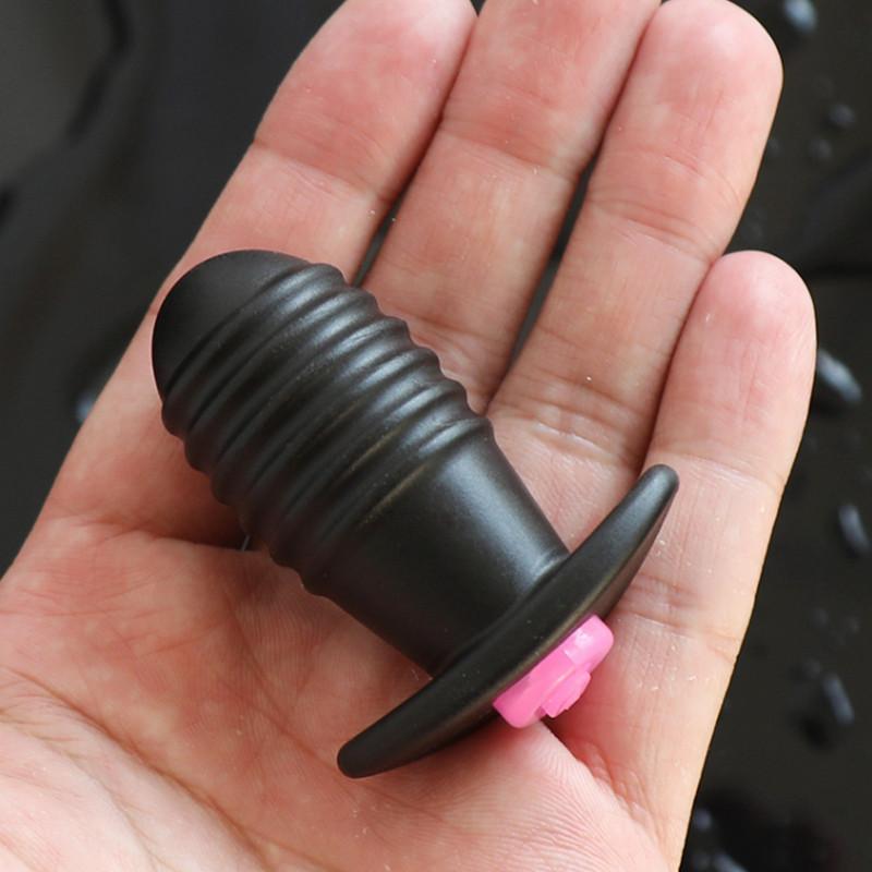 Mini Vibrierender Analplug Paar Butt Plugs Masturbator Hinterteilvergrößerung Analdilatatoren Spielzeug für Erwachsene Für Männer/Frauen Sex