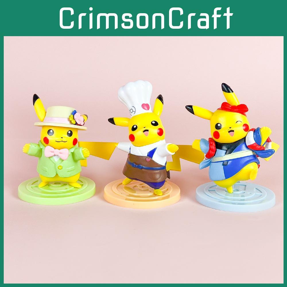 Series Pvc Pikachu Action Figure Model Toy Doll Decoration Kids Gifts