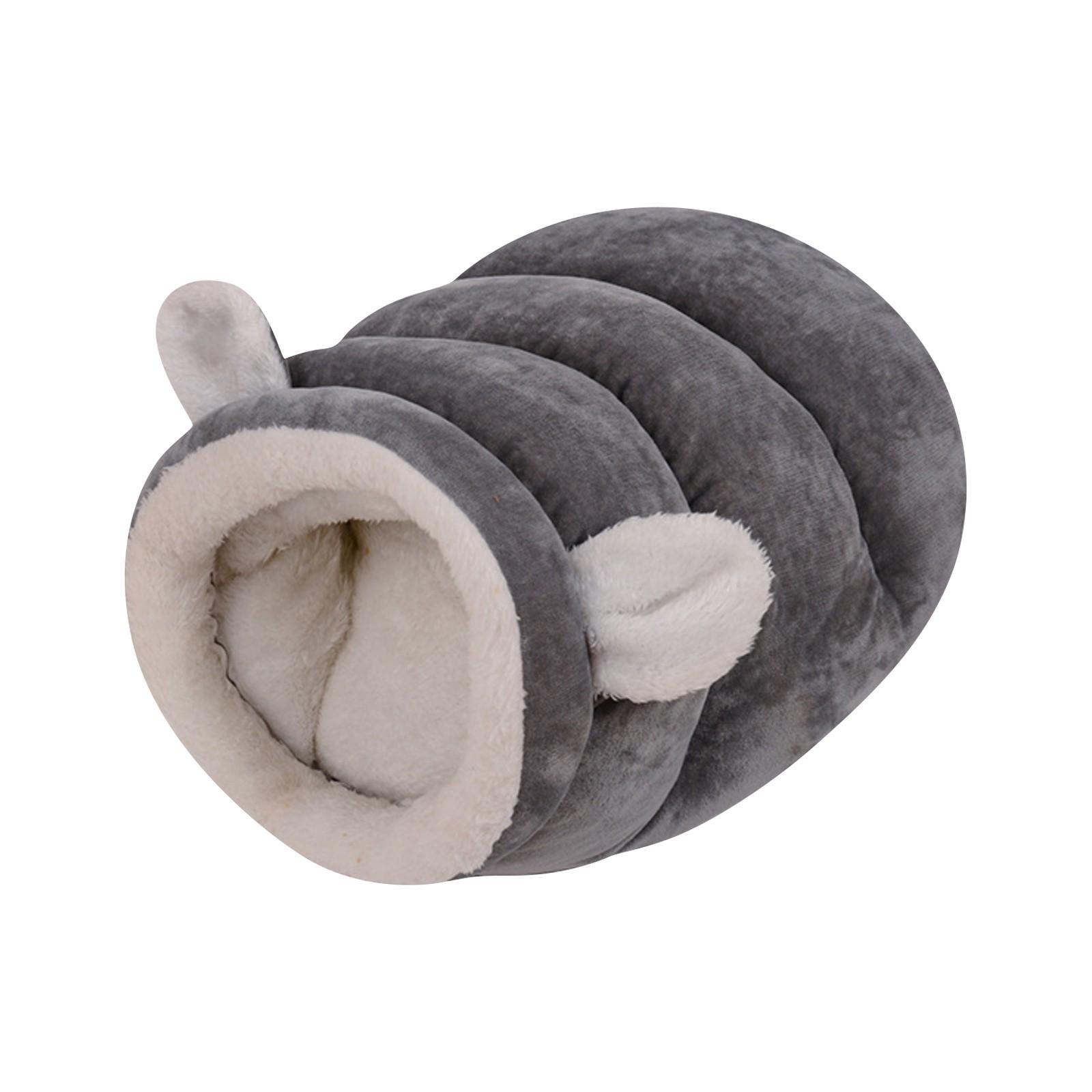 

Кровать для кошки Зимняя теплая спальный мешок для кошки Толстая теплая кровать для питомца S