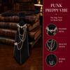 Polyester JK Collar Pin No Tie Needed Neck Ornament Fashion Chain Neck Accessory  Shirt Match