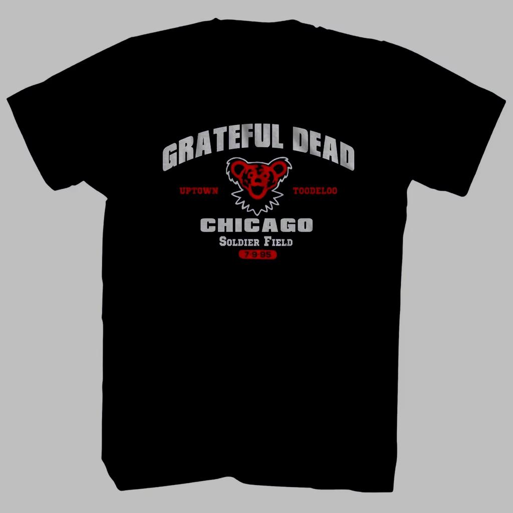 2025 Cotton Grateful Dead Warlocks Indian Skull Rock Punk Classic T-shirt Men's Women Short Sleeve Summer Round Neck Tee Y2k Top
