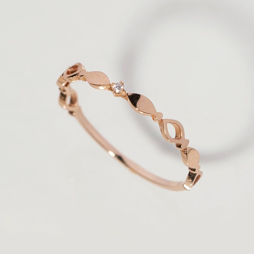 

14K Sevier Lucky Fish Ring W 14K yellow gold / Size: 09