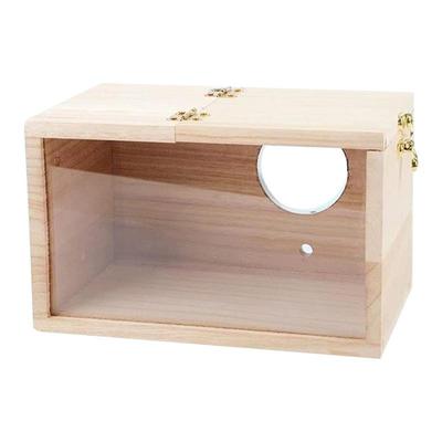Vogelnisthöhle Papageien-Nistkasten Papageien Zucht Paarungsbox Holz-Vogelnisthöhle für Papagei Wellensittich Kanarienvögel Lovebirds
