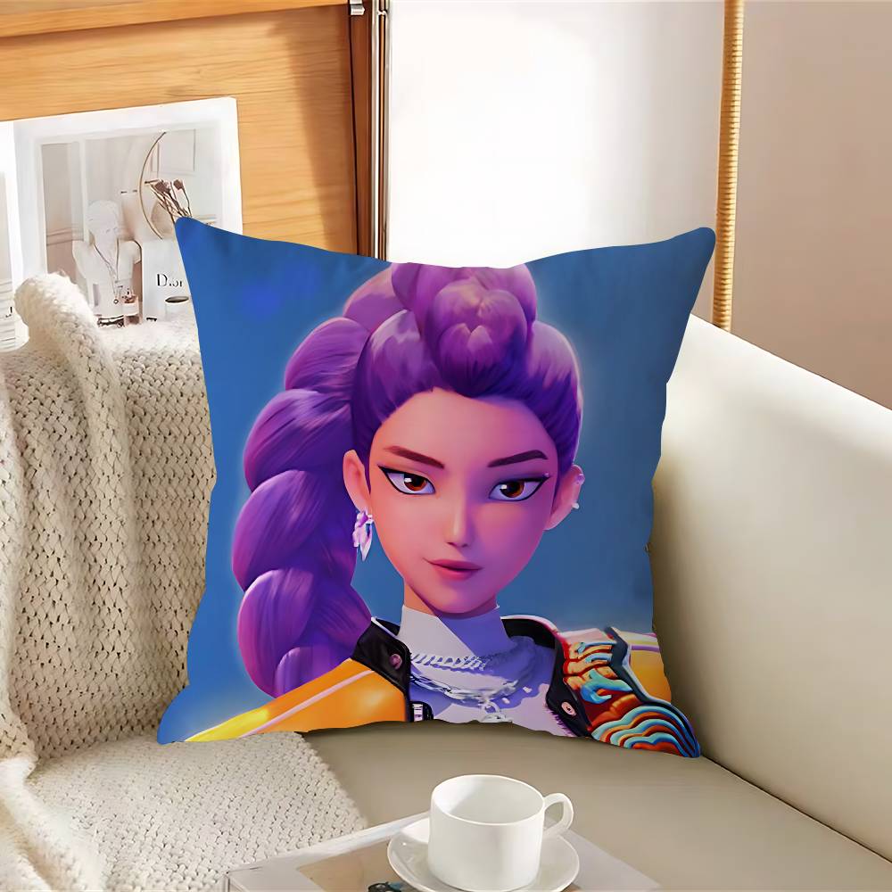 

CARTOON R-RumiS Pillow Case Removable Washable Cushion Cover – All-Season Soft Linen 12x12Inch