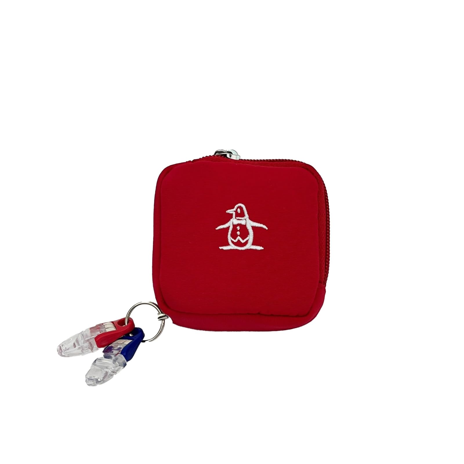 

Accessory Small Item Reel 2 Round MG5SBZ13L RD00 [Munsingwear] Holder, Storage, Included, Clips, Golf, (Red)