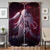 Home Interior Kitchen Curtains for Living Room 2 Pieces Blackout Curtains Door Curtain Kings Raid Bedroom Decoration Partition