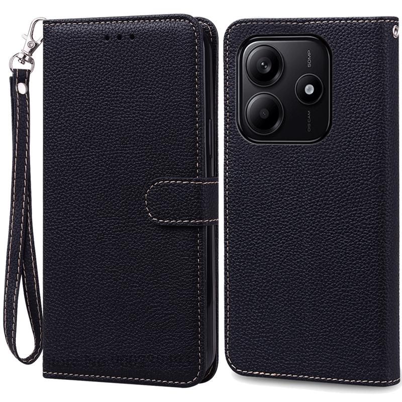 For Redmi Note 14 Case Wallet Flip Leather Cover For Xiaomi Redmi Note 14 4G Case Book Cover For Redmi Note 14 5G Case