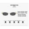 Elegant Personality Oval Optical Glasses Unisex Anti-blue Light Luxury Diamond Glasses-legs Advanced Sunglasses Protect Eyes