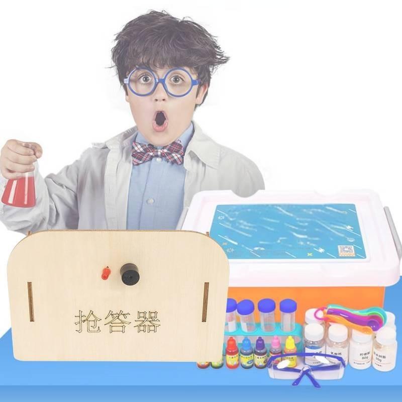 Wooden Diy Electric Science Quiz Responder Training Kit For Kids