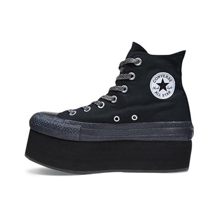

Высокие кеды на платформе Chuck Taylor All Star Miley Cyrus Black (Женский) Женские кроссовки 562241C